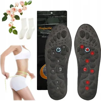 Vložka do bot MASÁŽNÍ MAGNETICKÉ VLOŽKY DO BOT AKUPRESURA PRŮHLEDNÉ ZDRAVOTNÍ