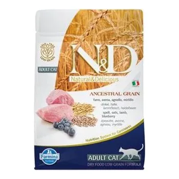 Krmivo pro kočku N&D LG CAT Adult Lamb & Blueberry 300g