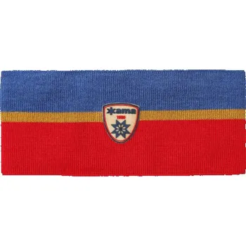 Zimní čelenka Kama pletená Merino čelenka C82 - Nadační fond Horské služby ČR - RESCUE 127 - denim UNI