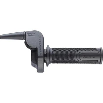 Motodíl DOMINO univerzální kompletní plynová rukojeť 2T MAGURA STYLE / RETRO / VINTAGE s gripy DOMINO STYLE (černá)