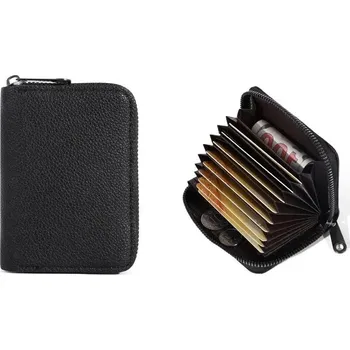 Ledvinka Pouzdro na 20 karet – kompaktní organizér s RFID ochranou Barva (Varianta): 11 slots - black