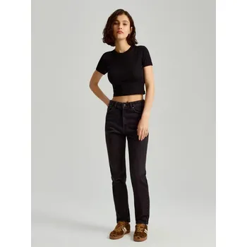 Dámské džíny Džíny mom - 36 - House - černá - 802BL-99J