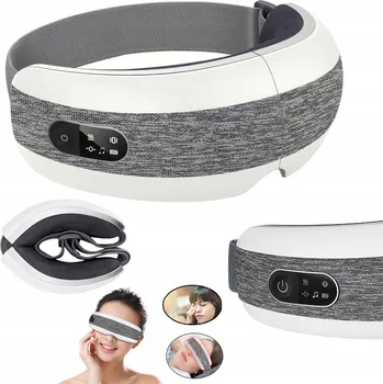 Masážní přístroj Masážní Přístroj v oblasti očí a spánků obličeje Masážní masážní brýle Kompresní masáž