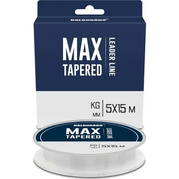 Haldorádó MAX TAPERED Leader 5x15 m - 0,23-0,57 mm