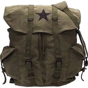 turistický batoh Batoh VINTAGE WEEKEND STAR ZELENÝ (Batoh VINTAGE WEEKEND STAR ZELENÝ)