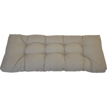 Podsedák Axin Trading s.r.o. Opěradlový polstr na paletu 120x50 tmavě béžový melír