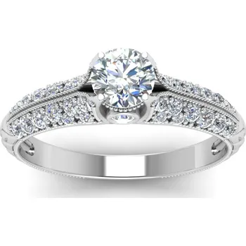 Prsten Olivie Stříbrný zásnubní prsten 2177 Velikost prstenů: 8 (EU: 57-58) Ag 925; ≤2,7 g.