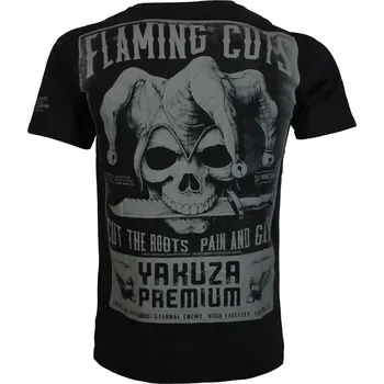 Pánské oblečení Pánské triko Yakuza Premium 3916 black velikost: 3XL