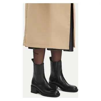 Dámské kozačky Polokozačky Gino Rossi EO-LOARA-SL061 Černá 36