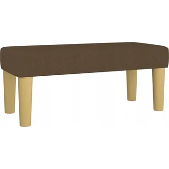 Zahradní lavice Lavice z látky 70x30x30 cm, tmavě hnědá