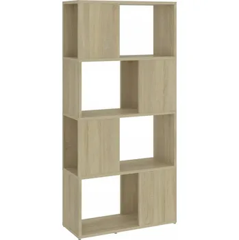 Knihovna Regál na knihy dub sonoma 60x24x124,5 cm