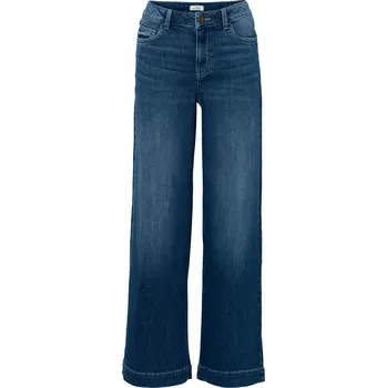 Dámské džíny 713401 - Tchibo - Džíny super wide – střih »Lexi« - pro ženy - vel. 48 - barva: modrá