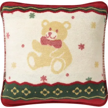 Vánoční dekorace Villeroy & Boch Vánoční polštářek Toy’s Delight, Teddy, 50 × 50 cm 813459