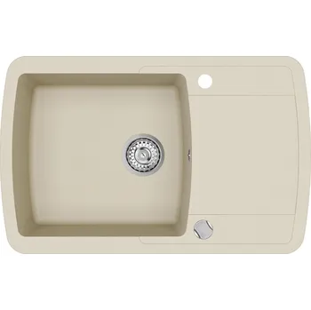 Granitový dřez Granitový dřez Helika LIRA SQL101 silica