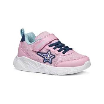 Dámské tenisky Geox Sneakersy J Sprintye J55FWA 0AS54 CE84B D Růžová 39