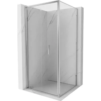 Mexen Exo sprchový kout skládací 95 x 95 cm, transparentní, chrom - 816-095-095-01-00 Sprchové kouty