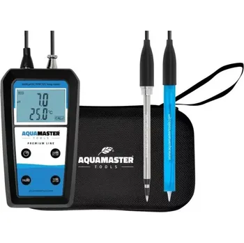 Aqua Master Tools H600 PRO Substrate (pH, EC, teplota) (Ruční měřič substrátů H600 PRO je dokonalý nástroj pro přesné měření pH, EC, PPM, TDS a teploty v měkkých, vlhkých substrátech nebo kapalinách.)