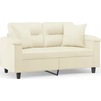 Pohovka Pohovka 150 x 77 cm umělá kůže béžová