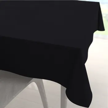 ubrus Dekorační čtvercový ubrus BKS-410 Černý 60x60 cm