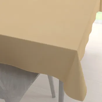 ubrus Dekorační obdélníkový ubrus BKS-404 Zlatavě pískový 50x100 cm