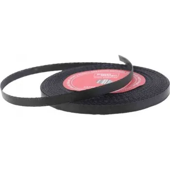 Stuha Stuha saténová 6mm/32m - černá - 601097