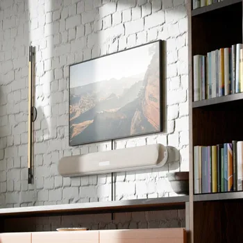 Elektronika Bluesound PULSE CINEMA mini Béžová (Bezdrátový Dolby Atmos soundbar 2.1 kanálový Dolby Atmos® soundbar o výkonu 280 W/8 měničů audiofilské třídy.)