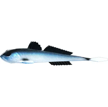 Umělá nástraha Gumová nástraha Libra Lures Gobio 7.3'' 18.6cm - 003 / BLUE WHITEFISH 1ks