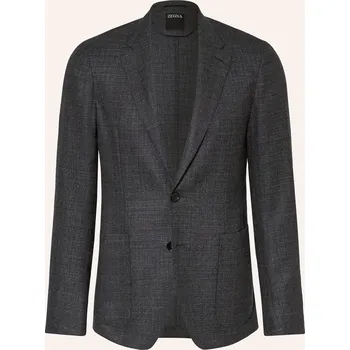 Pánské sako Zegna Pánské Sako Extra Slim Fit, tmavě šedá, 52