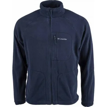Pánská móda Pánská mikina Columbia FAST TREK II FULL ZIP FLEECE L Tmavě modrá, Bílá