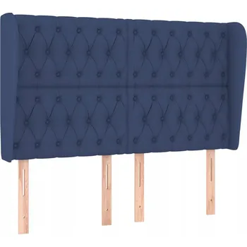 Čelo postele Uszak Modré 163x23x118/128 cm
