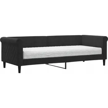 Pohovka Rozkládací pohovka 2v1 229x90x68 černá