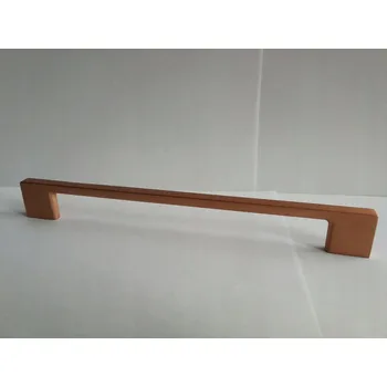 Nábytkové kování Nábytková úchytka ZNAL 819 GTV MĚĎ 192 mm