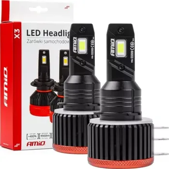 Autodoplněk AMIO LED žárovky hlavního svícení H15 X3 Series