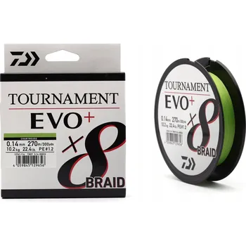 DAIWA TOURNAMENT 8X EVO+ ŠŇŮRA 135 m 0,12 mm
