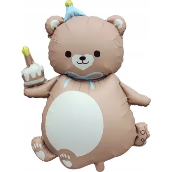 Balónek FÓLIOVÝ BALÓNEK Velký MEDVĚD na HELIUM PÁRTY DEKORACE
