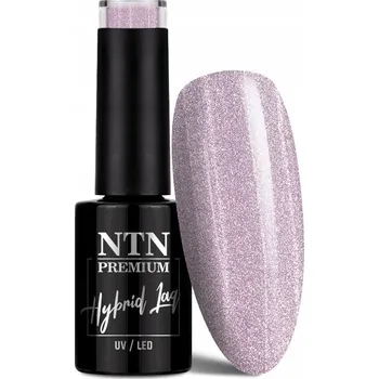 Lak na nehty Hybridní lak na nehty NTN 5g Kolekce Day Dreaming Růžový s třpytkami Č.56