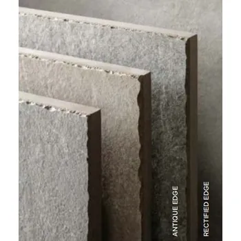 Landstone Clay 20 mm Antique Rettificato - dlaždice rektifikovaná 60x60 béžová, štípaná hrana, 2 cm LSTA460R