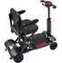 Elektrický invalidní skútr Racceway Fold MOTOE-20-01 elektrický čtyřkolový vozík vínový