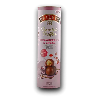 Cukrovinka Baileys Chocolate Truffles Strawberries & Cream Tube 318 g