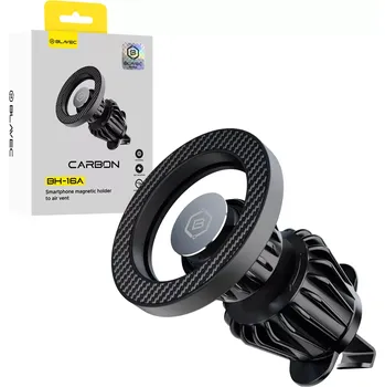 Blavec MagSafe držák do auta do mřížky BH-16a carbon Černý