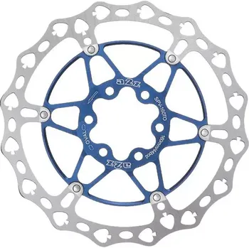 Brzda na kolo a2z Brzdový kotouč A2Z List, modrá průměr kotouče 160 mm