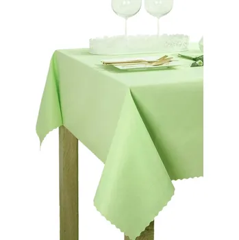 ubrus Teflonový jednobarevný ubrus - Světle zelený 75x75