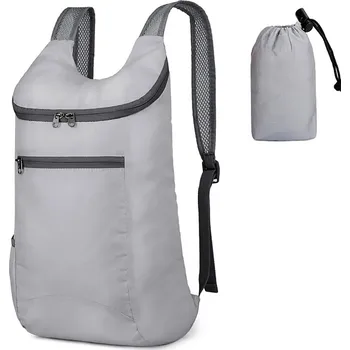 Sportovní batoh Skládací batoh na cesty – nepromokavý, lehký a prostorný Barva (Varianta): Šedá