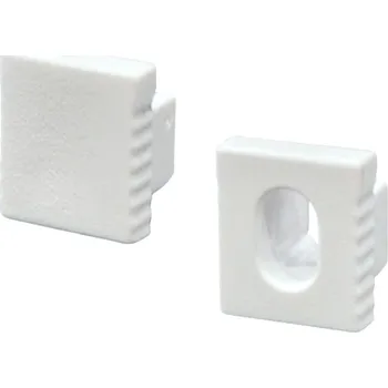 LED lišta Koncovka nástěnného profil lištau SLIM N11 bílá - Koncovka s otvorem - LED Solution - LP601W-END-HOLE - LP601W-END-HOLE