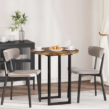 Psací stůl vidaXL Deska stolu Kouřový dub 70 x 70 x 1,5 cm kompozitní dřevo