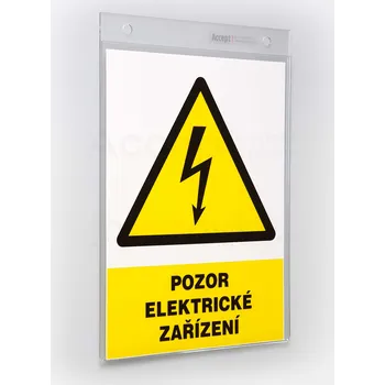 Značení Plexi kapsa A5 na výšku - rozměr 155 x 235 mm