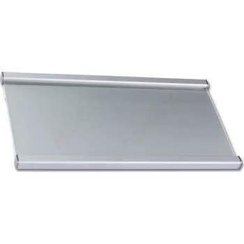 Informační tabulka Stříbrná dveřní tabulka Klassik Inox 103 o velikosti&nbsp;187 x 103 mm