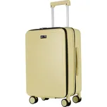 Aga Cestovní kufr MR4674, odolný, béžová, 33 l, ABS, tvrdý, 58 cm STK21360