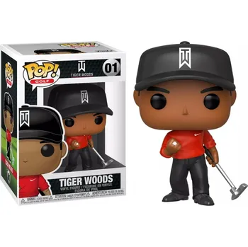 Figurka Funko Pop! Tiger Woods Red Shirt 01