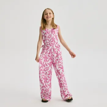 Dívčí šaty Reserved - Vzorovaný overal - vícebarevná - 433HH-MLC - 433HH-MLC-158